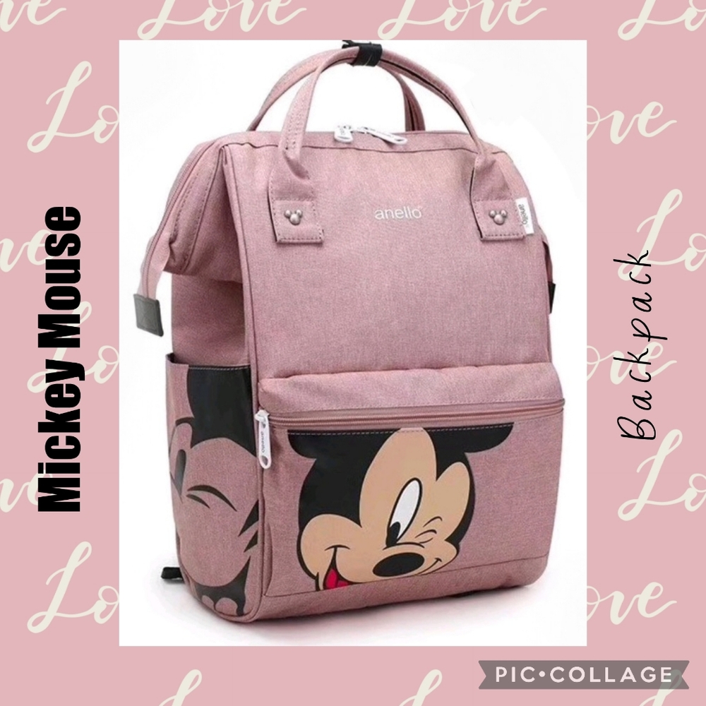 ANELLO Mickey Mouse Backpack with Coin Pouch